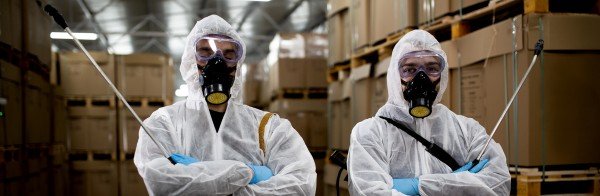 Bird proofing netting installation on building